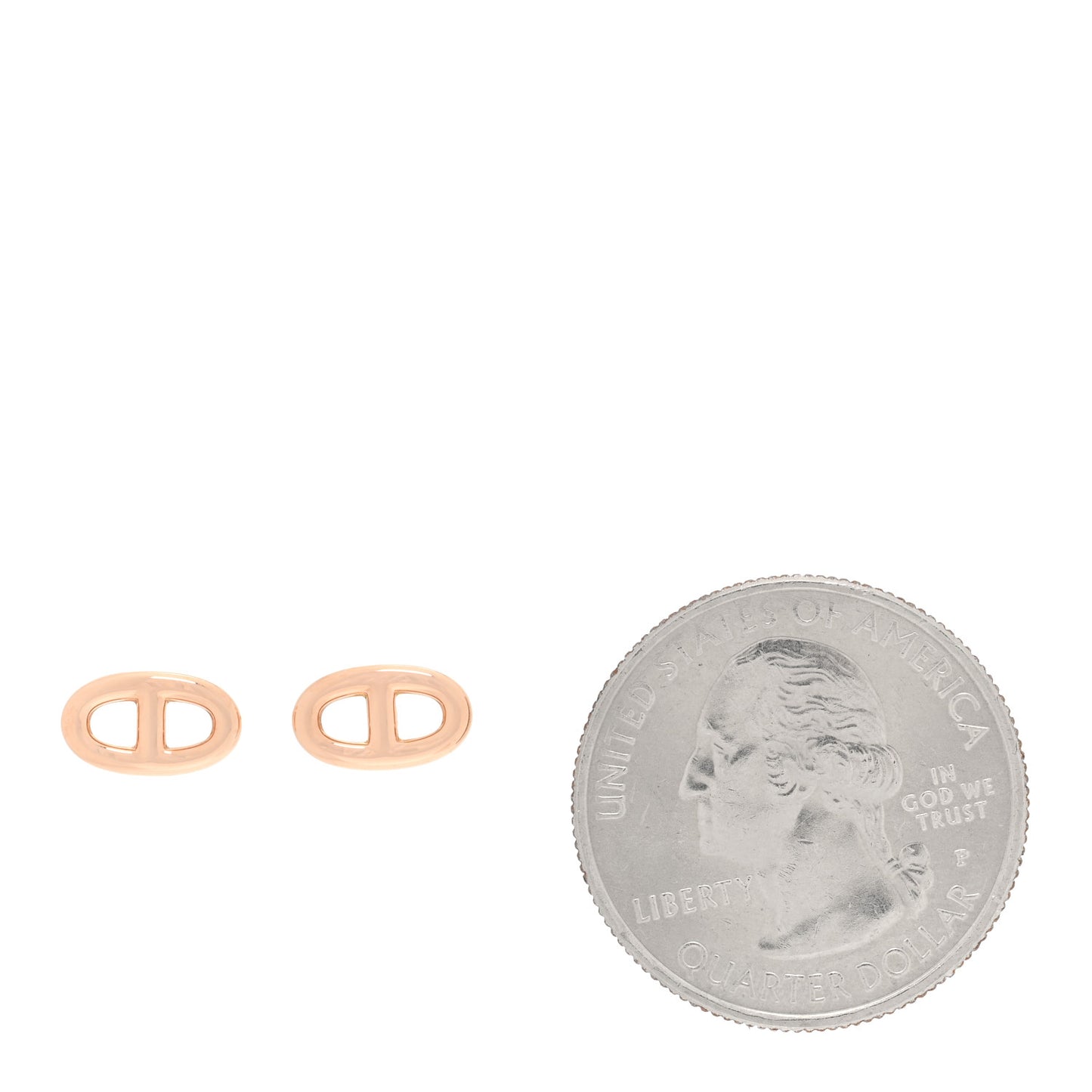 18K Rose Gold TPM Farandole Stud Earrings