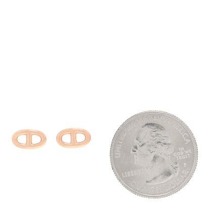 Hermes 18K Rose Gold TPM Farandole Stud Earrings 2 of 5