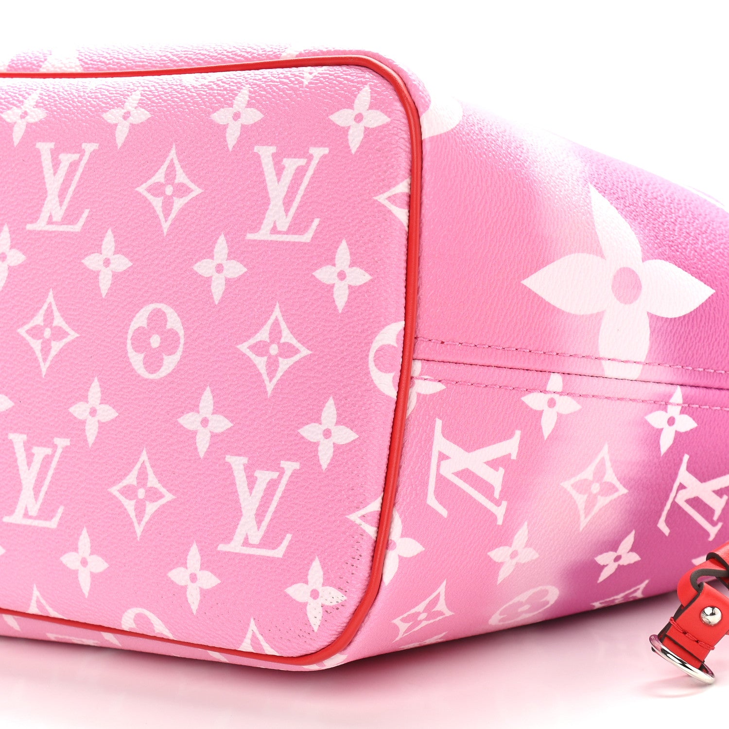 Louis Vuitton Monogram Escale Neverfull MM Rouge 9 of 9