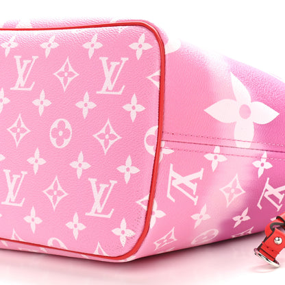 Louis Vuitton Monogram Escale Neverfull MM Rouge 9 of 9