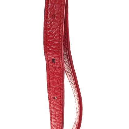 Saint Laurent Calfskin Crocodile Embossed Baby Sac De Jour Red 14 of 14