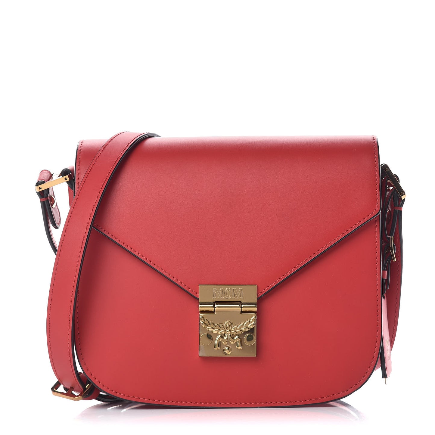 Calfskin Patricia Crossbody Bag Red