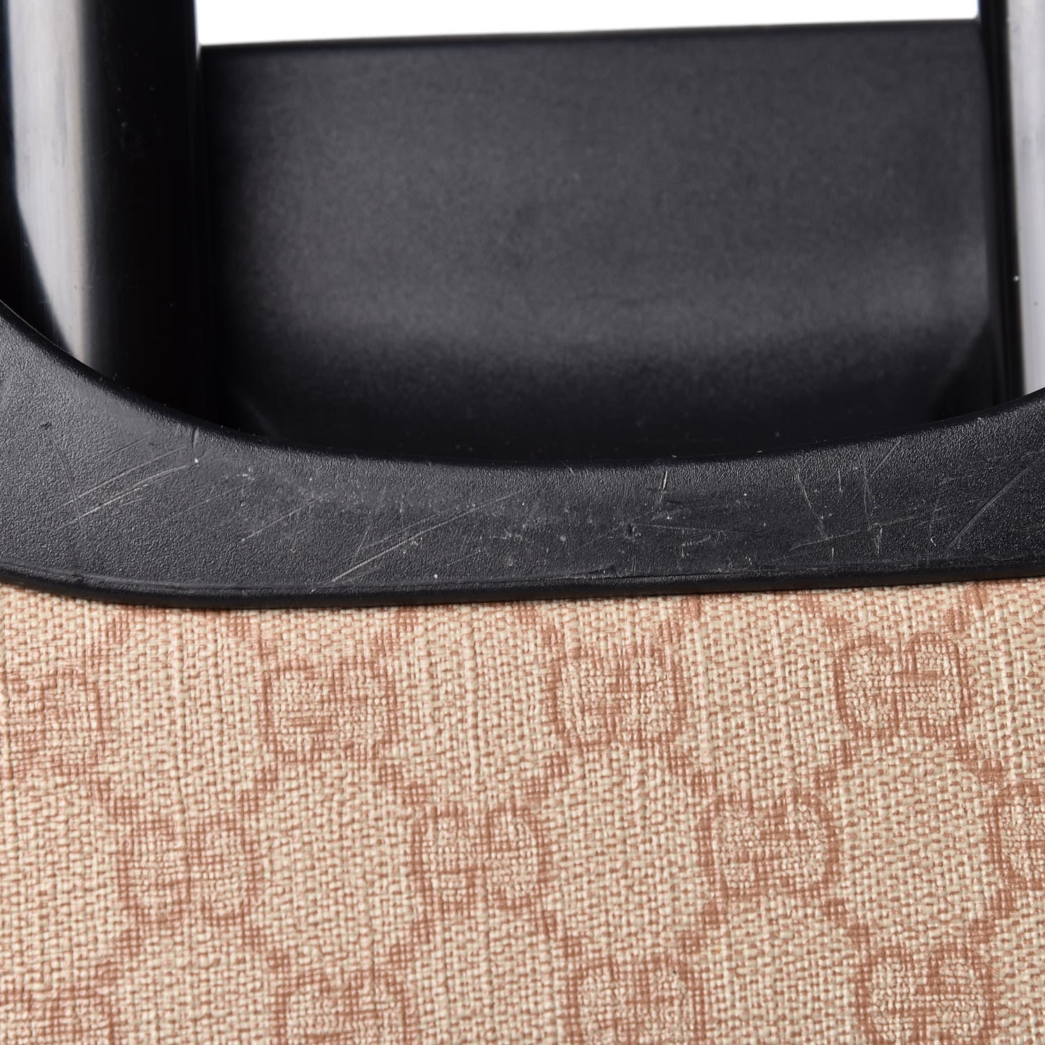 Gucci GG Supreme Monogram Selleria Calfskin Four Wheel Carry On Suitcase Winter Rose 14 of 23