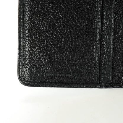 Miu Miu Goatskin Madras Bi-Color Bi-Fold Wallet Rosa Nero 6 of 7