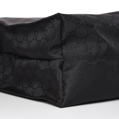 Gucci Nylon Monogram Vertical Tote Black 8 of 10