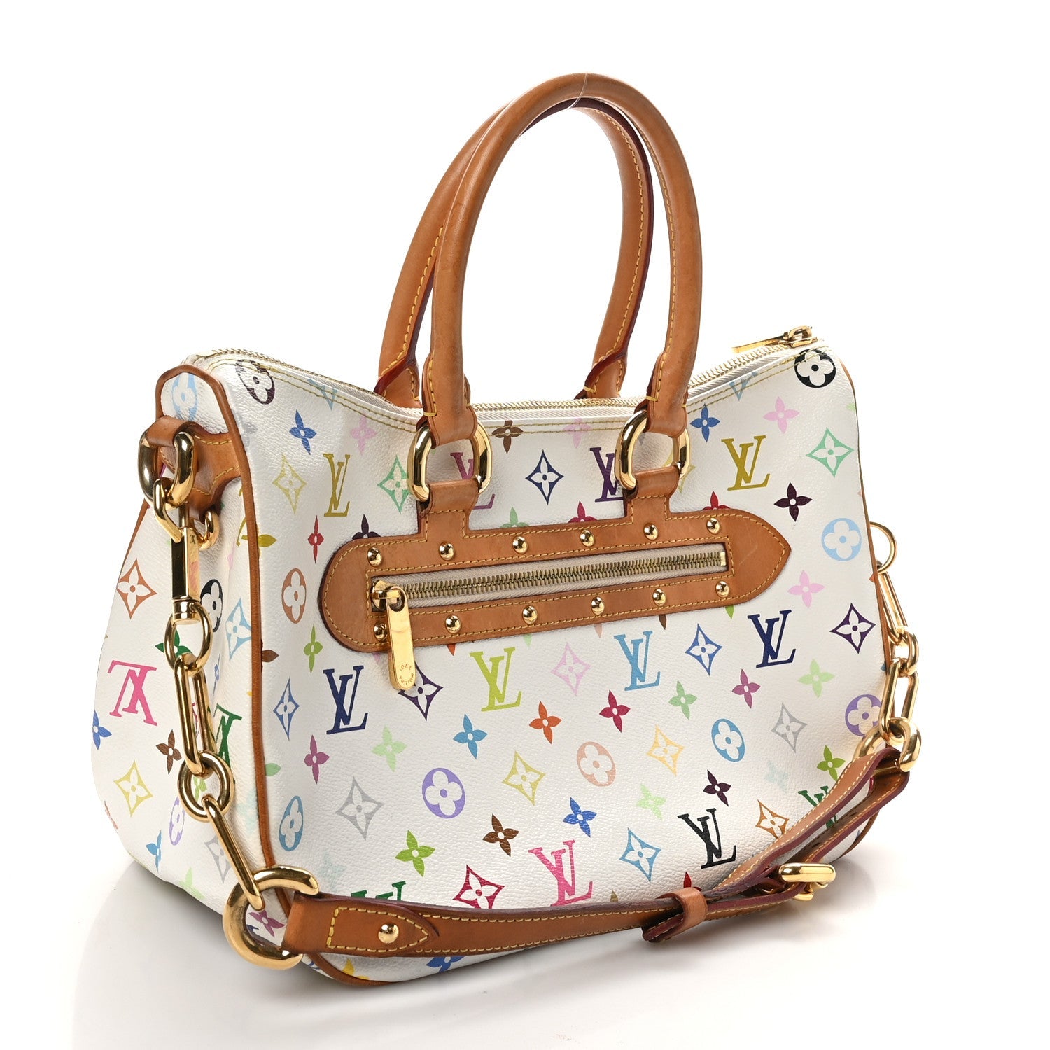 Louis Vuitton Monogram Multicolor Rita White 2 of 8