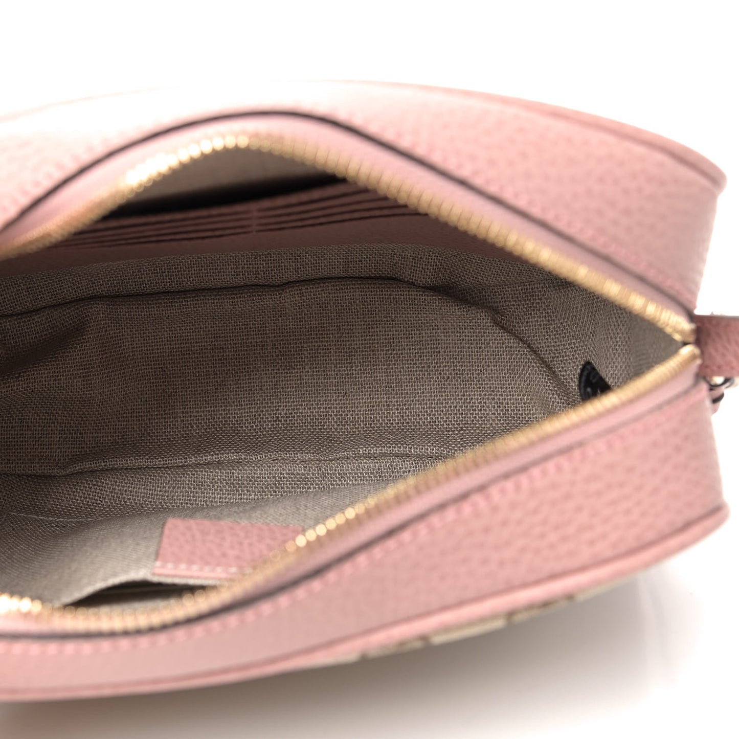 Monogram Mini Bree Messenger Bag Beige Soft Pink