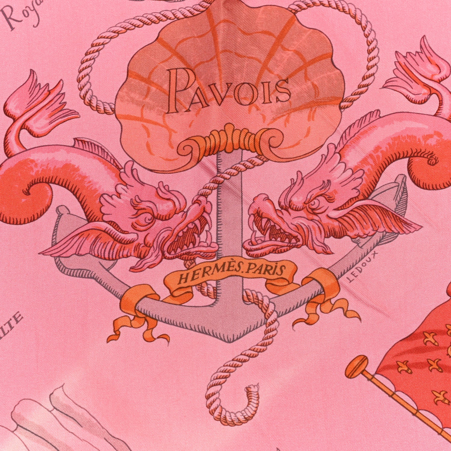 Hermes Silk Dip Dye Pavois Scarf 90 2 of 6