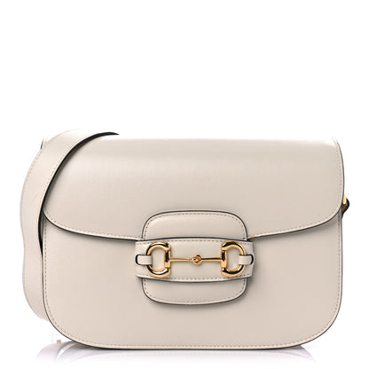 Gucci Azalea Calfskin Horsebit 1955 Shoulder Bag Mystic White 1 of 20