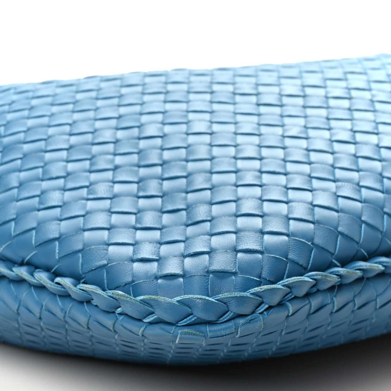 Bottega Veneta Nappa Intrecciato Maxi Veneta Hobo Turquoise 7 of 8