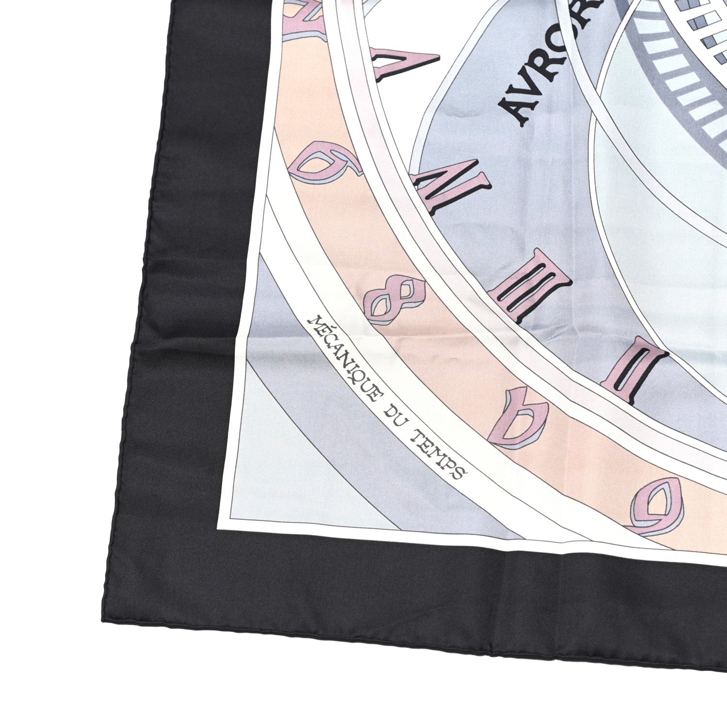 Hermes Silk Mecanique Du Temps Scarf 90 5 of 6