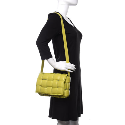 Bottega Veneta Nappa Maxi Intreccio Padded Cassette Crossbody Bag Kiwi 2 of 9