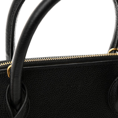 Balenciaga Signature Grained Calfskin Logo S Ville Top Handle Bag Black 11 of 11