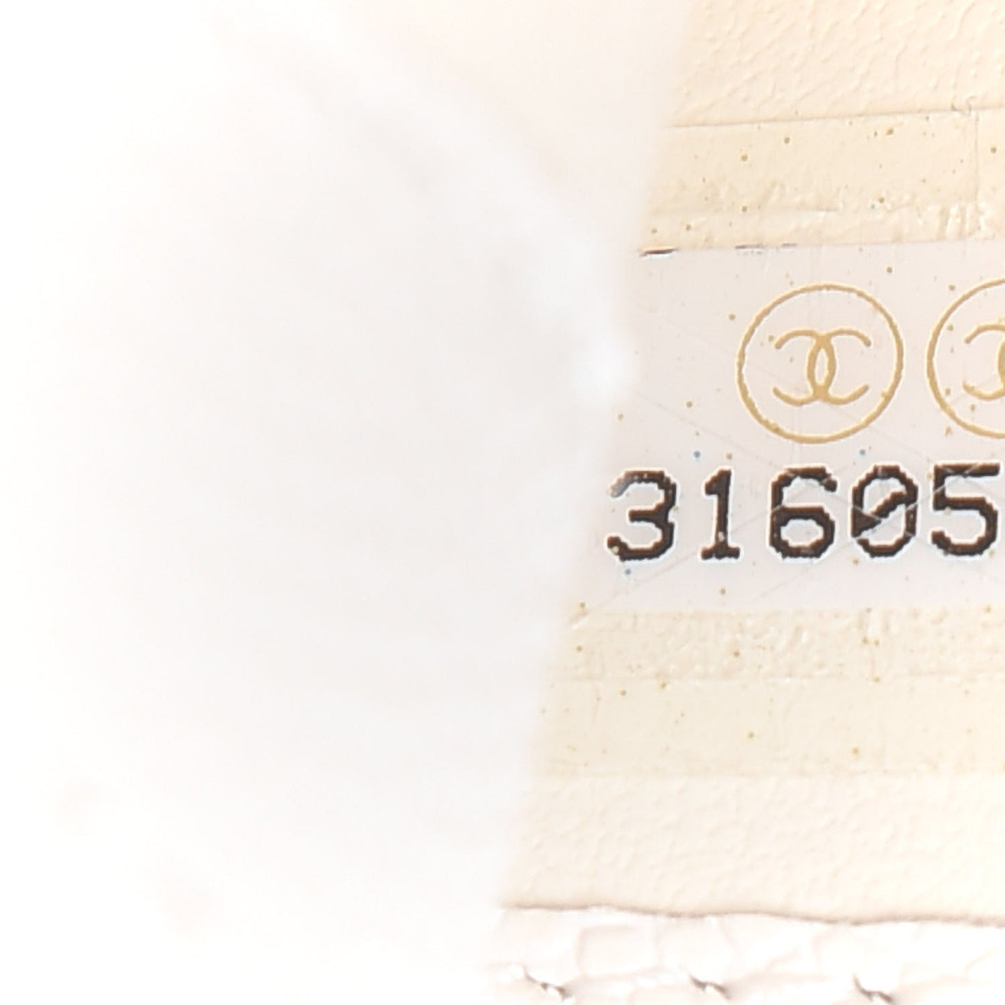 Caviar Quilted Classic Phone Holder White