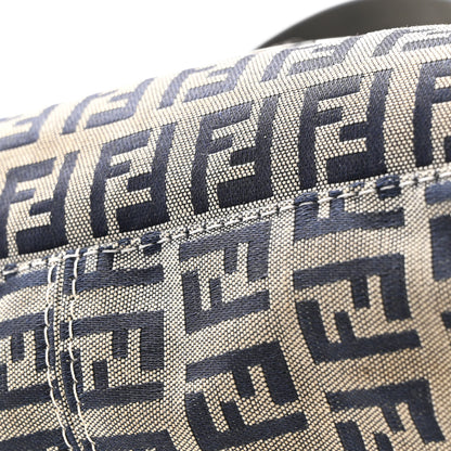 Fendi Zucchino Mini Mama Baguette Navy 10 of 10