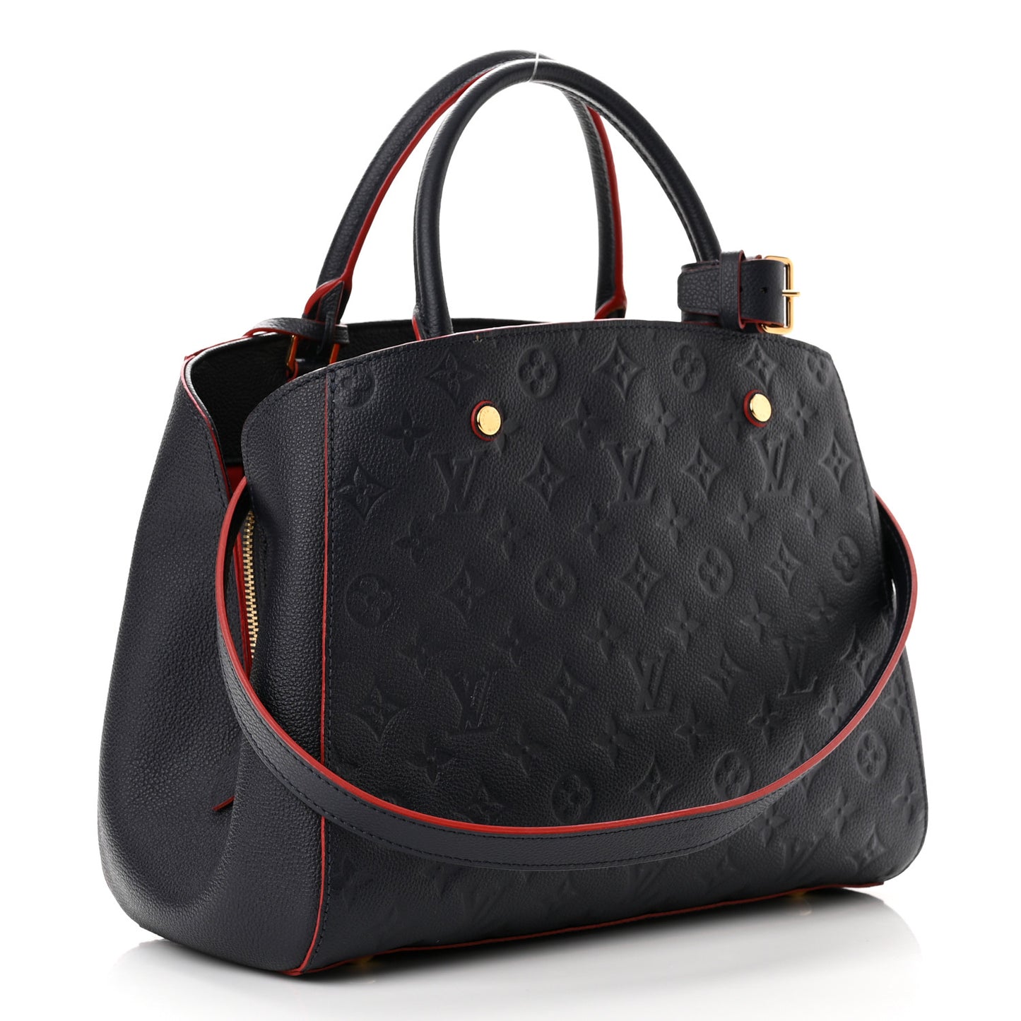 Empreinte Montaigne MM Marine Rouge