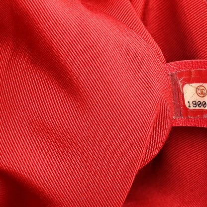 Chanel Jersey Quilted Jumbo Coco Sailor Flap Navy White Red 7 of 24