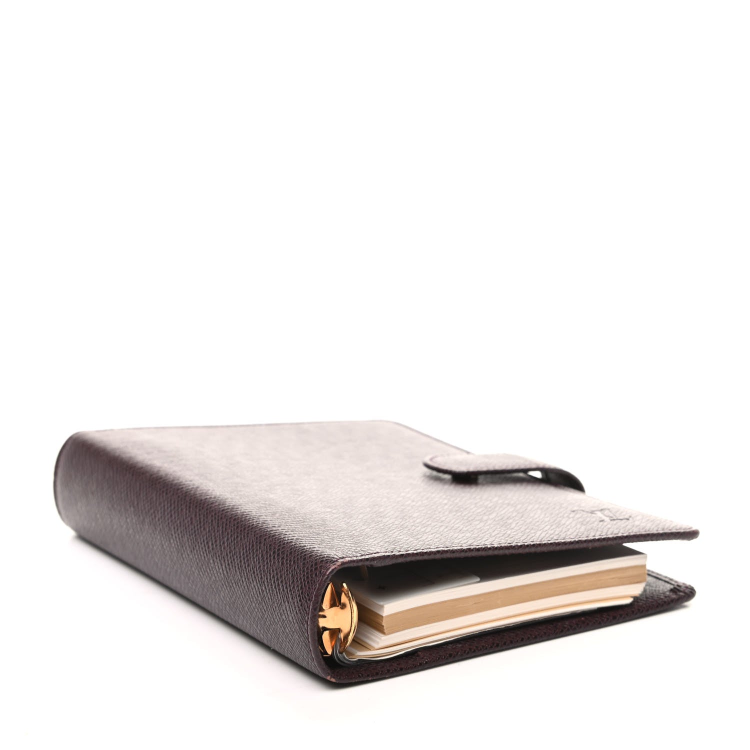 Louis Vuitton Taiga Medium Ring Agenda Cover Acajou 4 of 8