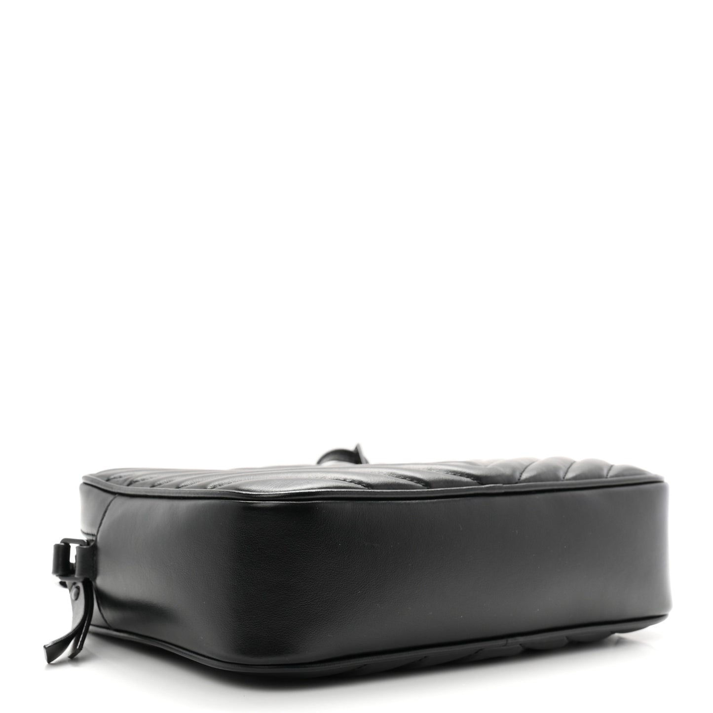 Calfskin Matelasse Monogram Monochrome Lou Camera Bag Black