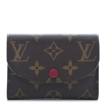 Louis Vuitton Monogram Rosalie Coin Purse Fuchsia 1 of 8