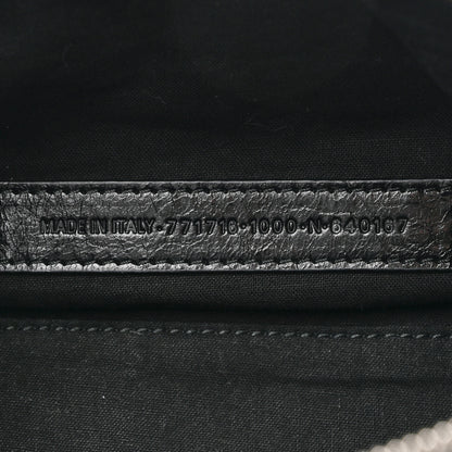 Balenciaga Agneau Arena Le Cagole Cylinder Bag Black 7 of 12