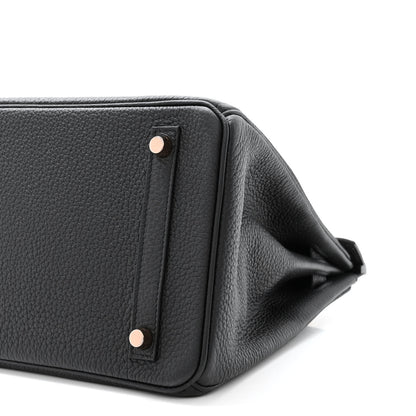 Hermes Togo Birkin 30 Black 10 of 11