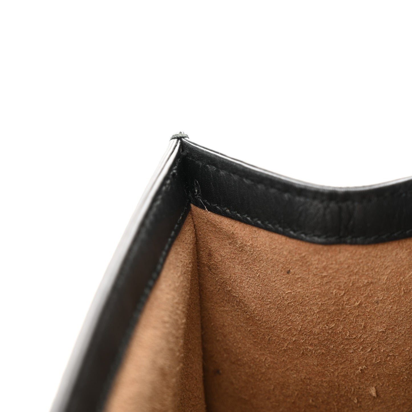 Calfskin Small Padlock Shoulder Bag Black