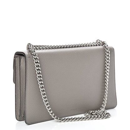 Gucci Pebbled Calfskin Small Dionysus Shoulder Bag Dusty Grey 2 of 11