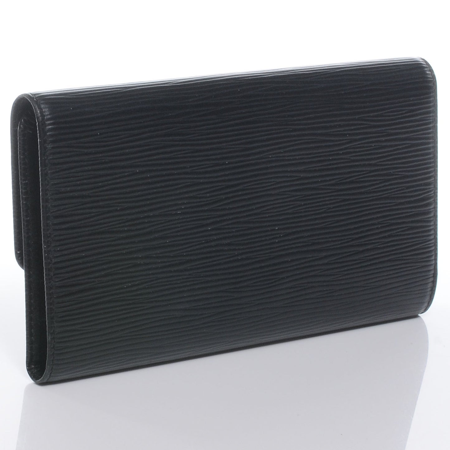 Epi Porte Tresor International Wallet Black