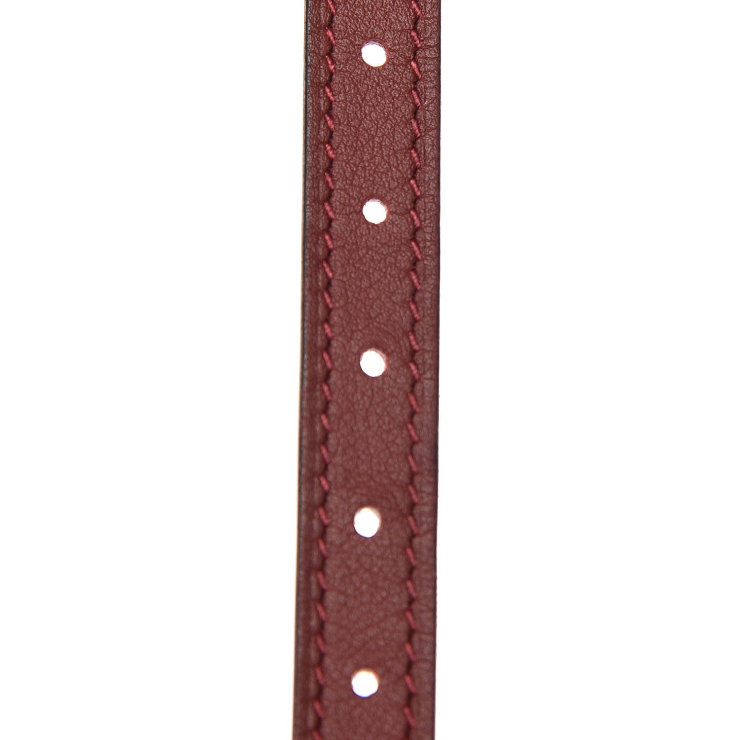 Hermes Swift Epsom 13mm Belt Strap 85 Rouge H Rouge Casaque 5 of 8