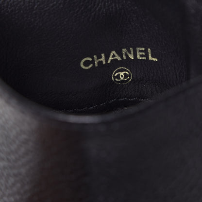 Chanel Caviar CC Phone Holder Crossbody Black 5 of 7