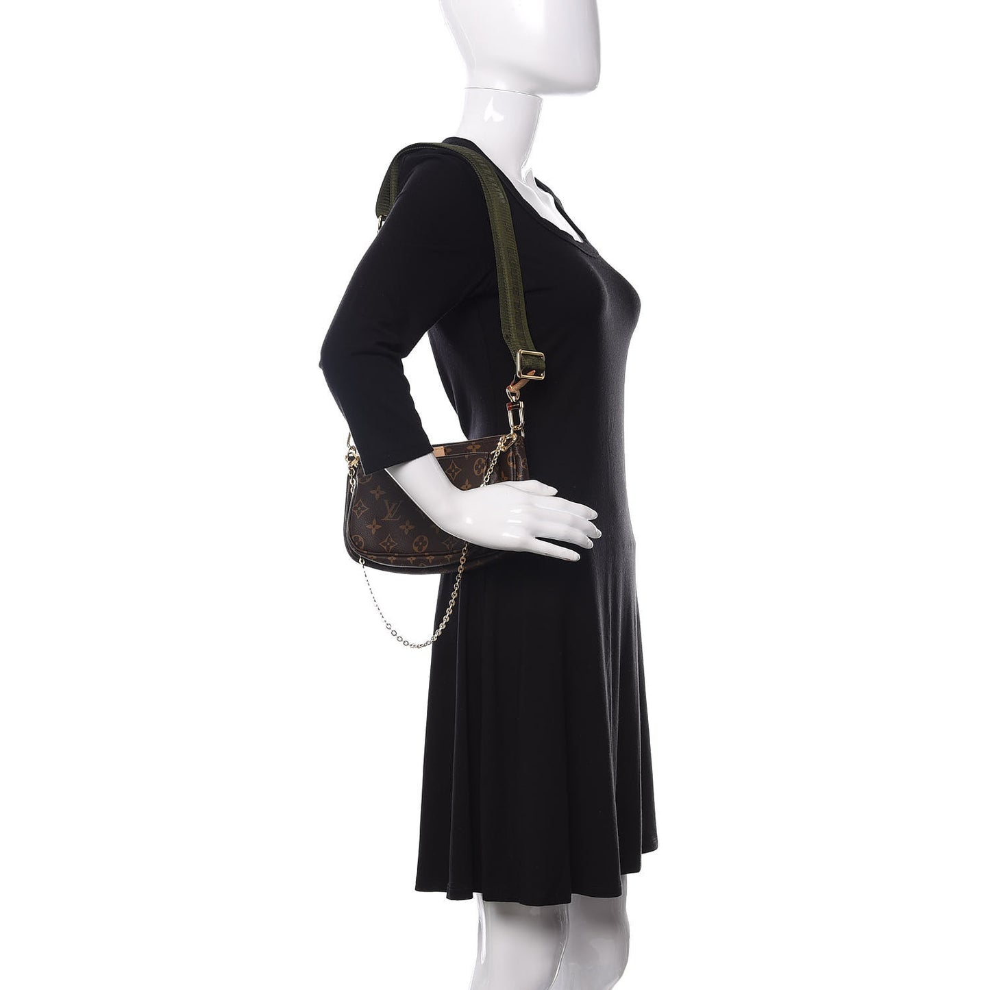 Monogram Multi Pochette Accessories Kaki