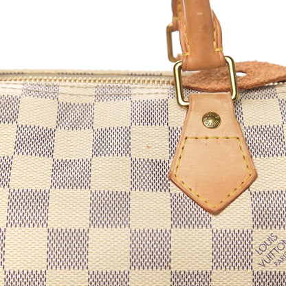 Louis Vuitton Damier Azur Speedy 30 12 of 17