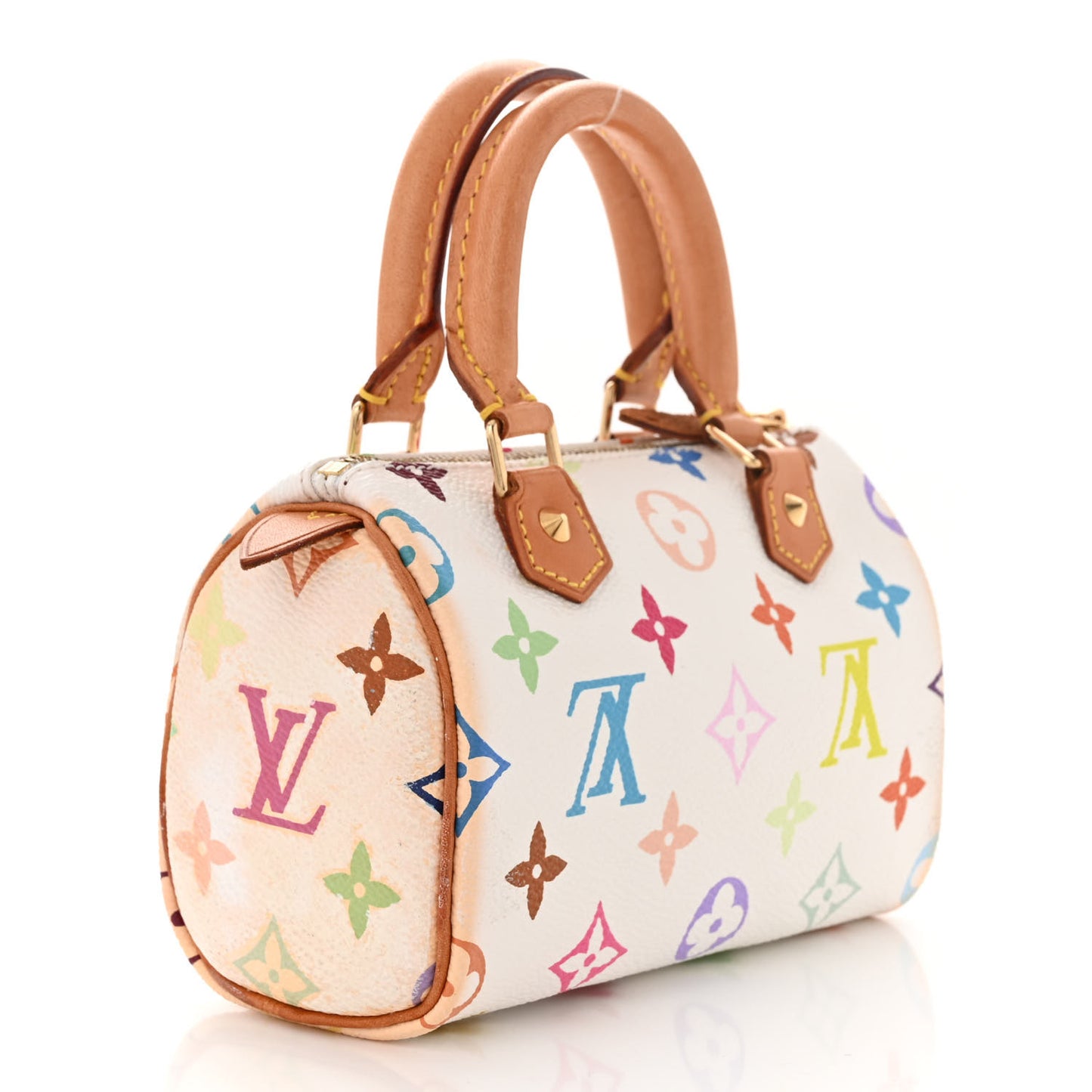 Monogram Multicolor Mini Sac HL Speedy White