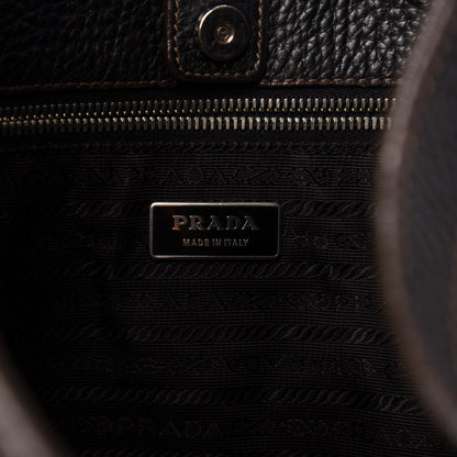 Prada Vitello Daino Hobo Black 8 of 16