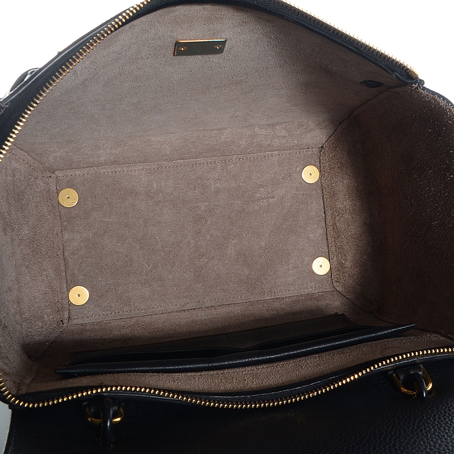 Celine Drummed Calfskin Small Belt Bag Black 5 of 8