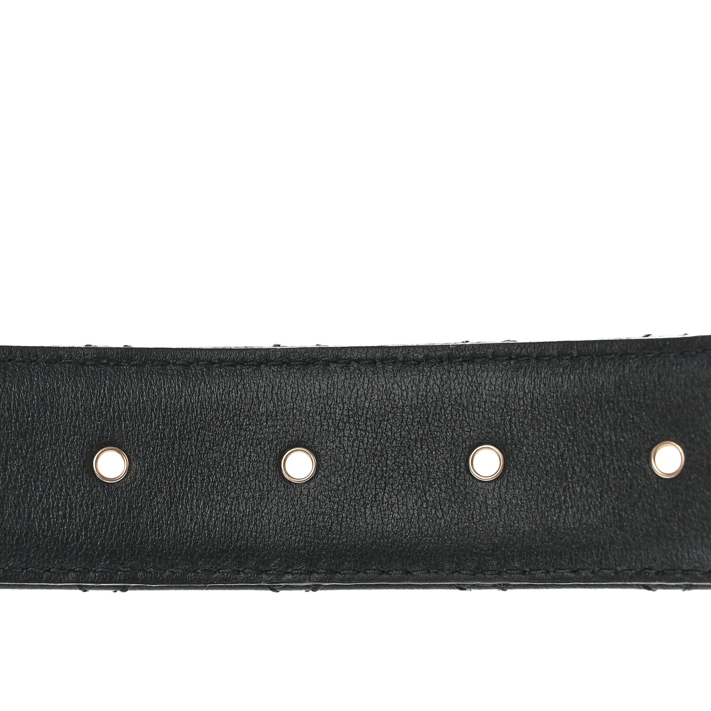 Calfskin Quilted CC Chain Belt 80 32 Black