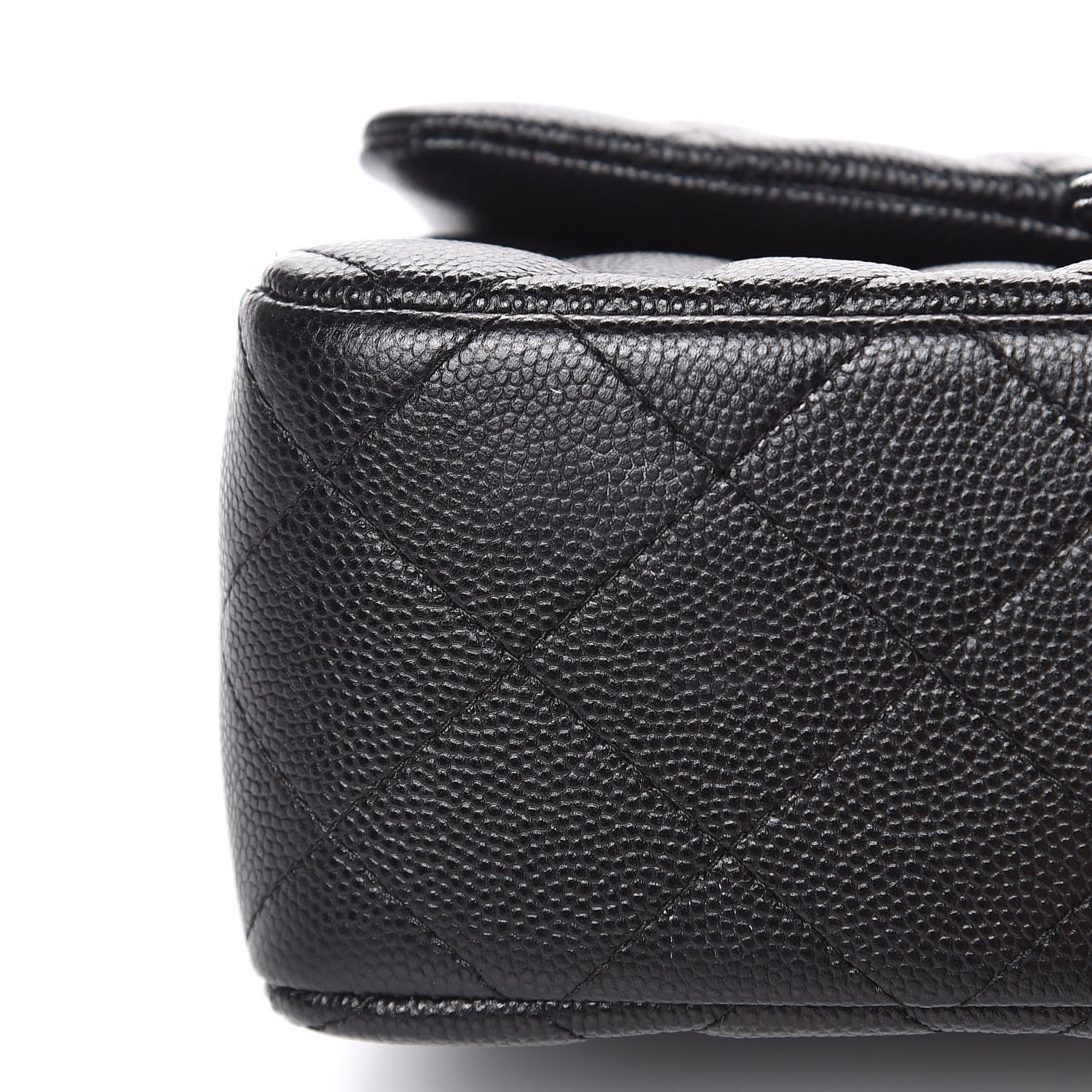 Chanel Caviar Quilted Mini Rectangular Flap Black 9 of 11