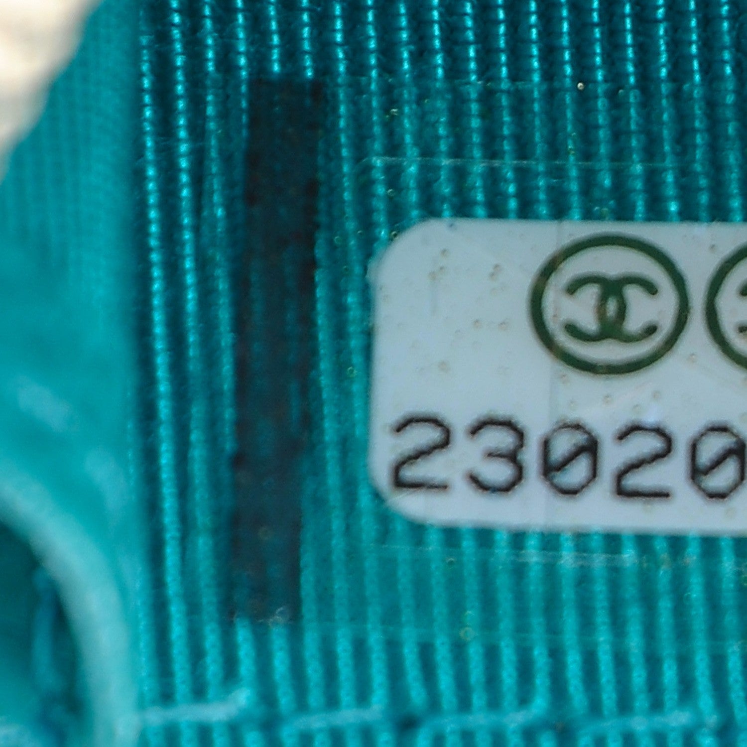 Chanel Caviar Quilted Zip Coin Purse Turquoise 7 of 7