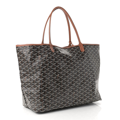Goyard Goyardine Saint Louis GM Black Gold 3 of 9