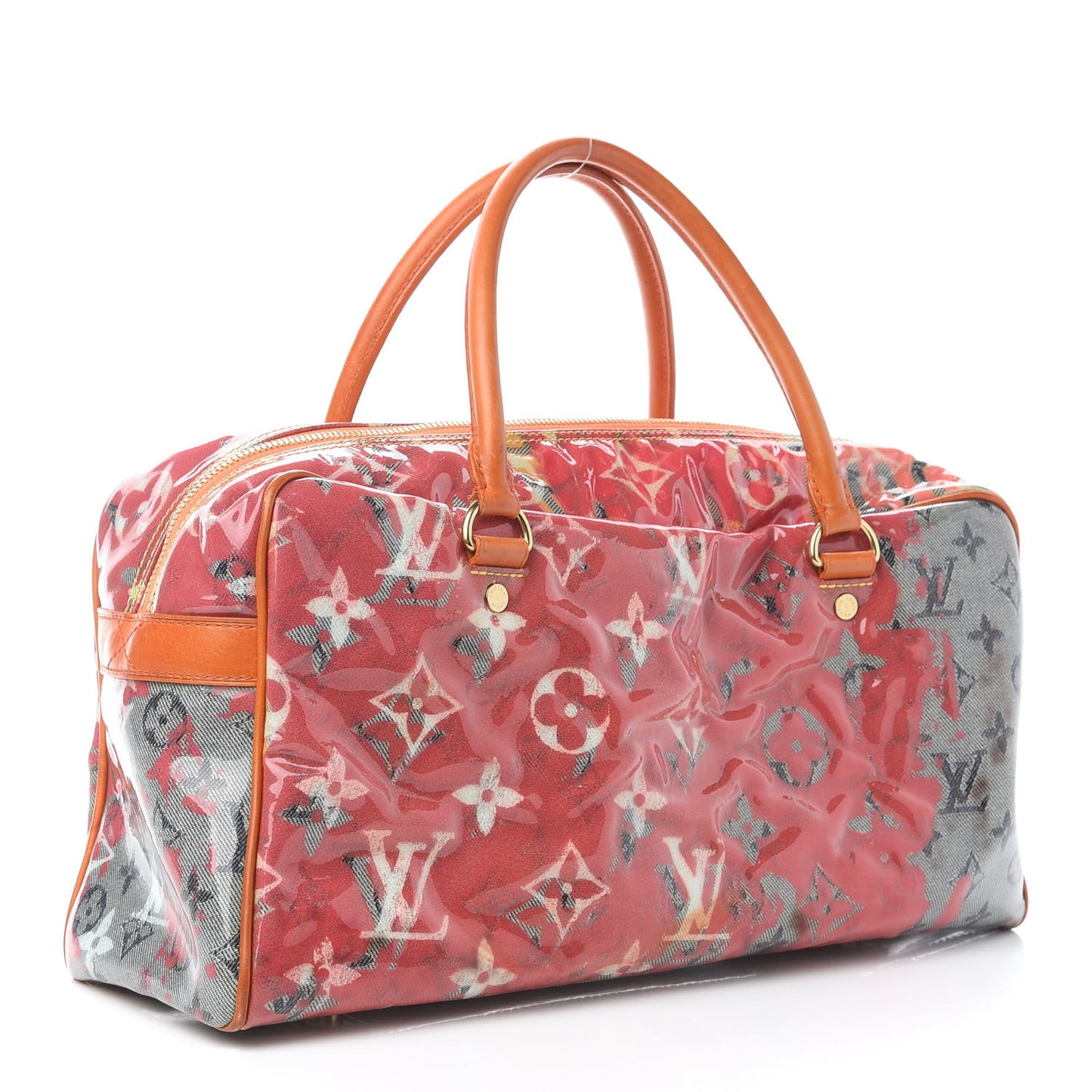Monogram Pulp Defile Weekender PM Rose