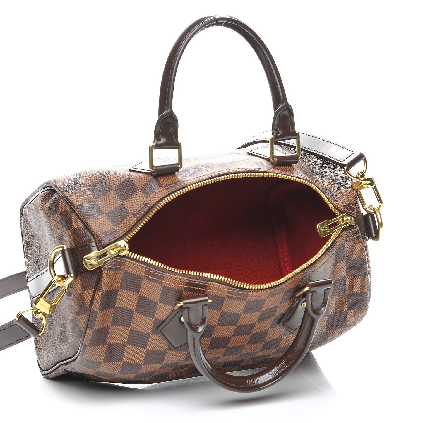 Damier Ebene Speedy Bandouliere 25