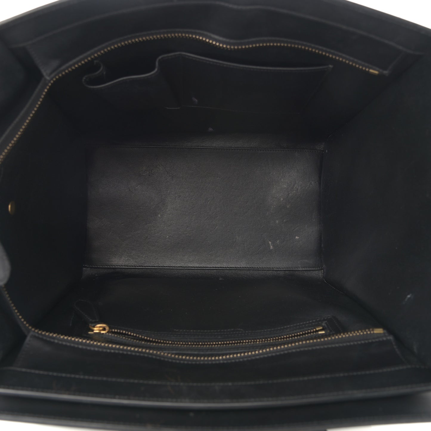 Smooth Calfskin Nubuck Mini Tri-Color Luggage Alizarin