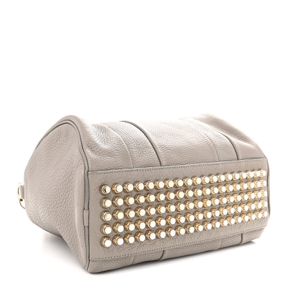 Alexander Wang Pebbled Lambskin Rocco Oyster Gold Hardware 4 of 12