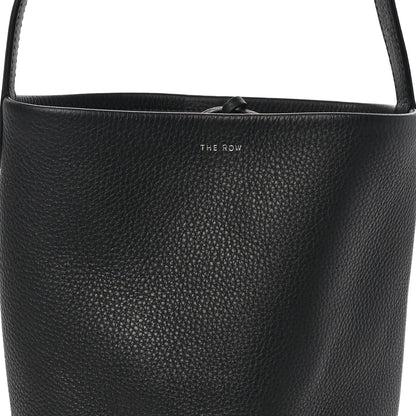 The Row Grained Calfskin Small N/S Park Tote Black 7 of 9