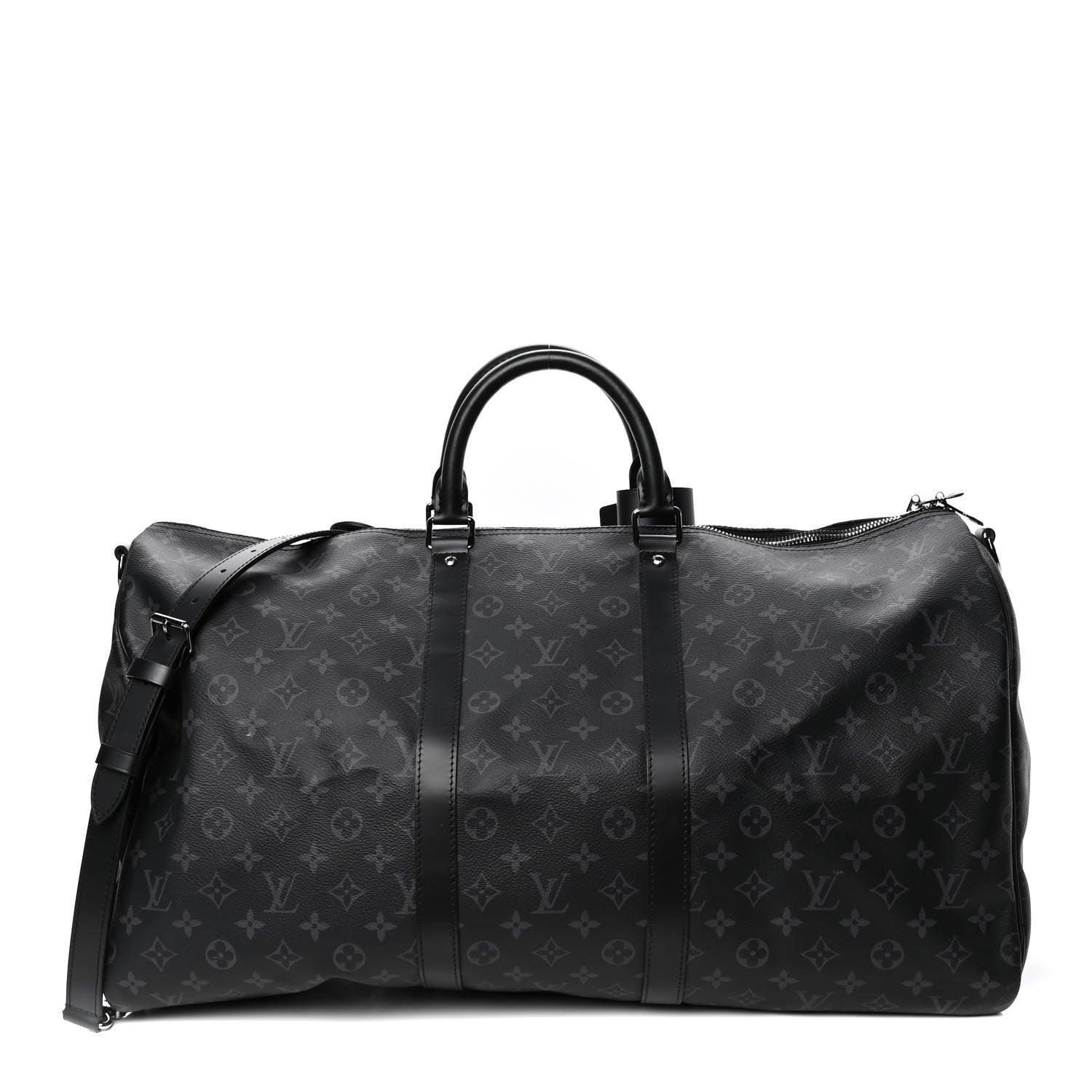 Louis Vuitton Monogram Eclipse Keepall Bandouliere 55 1 of 5