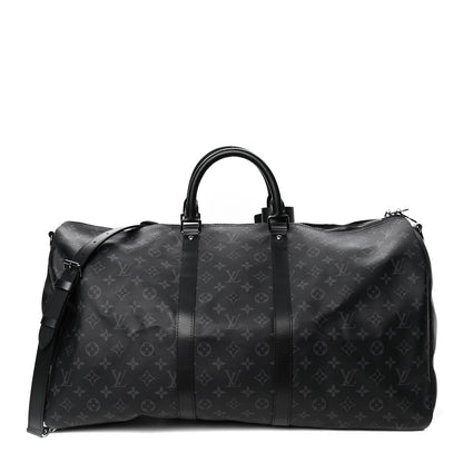 Louis Vuitton Monogram Eclipse Keepall Bandouliere 55 1 of 5