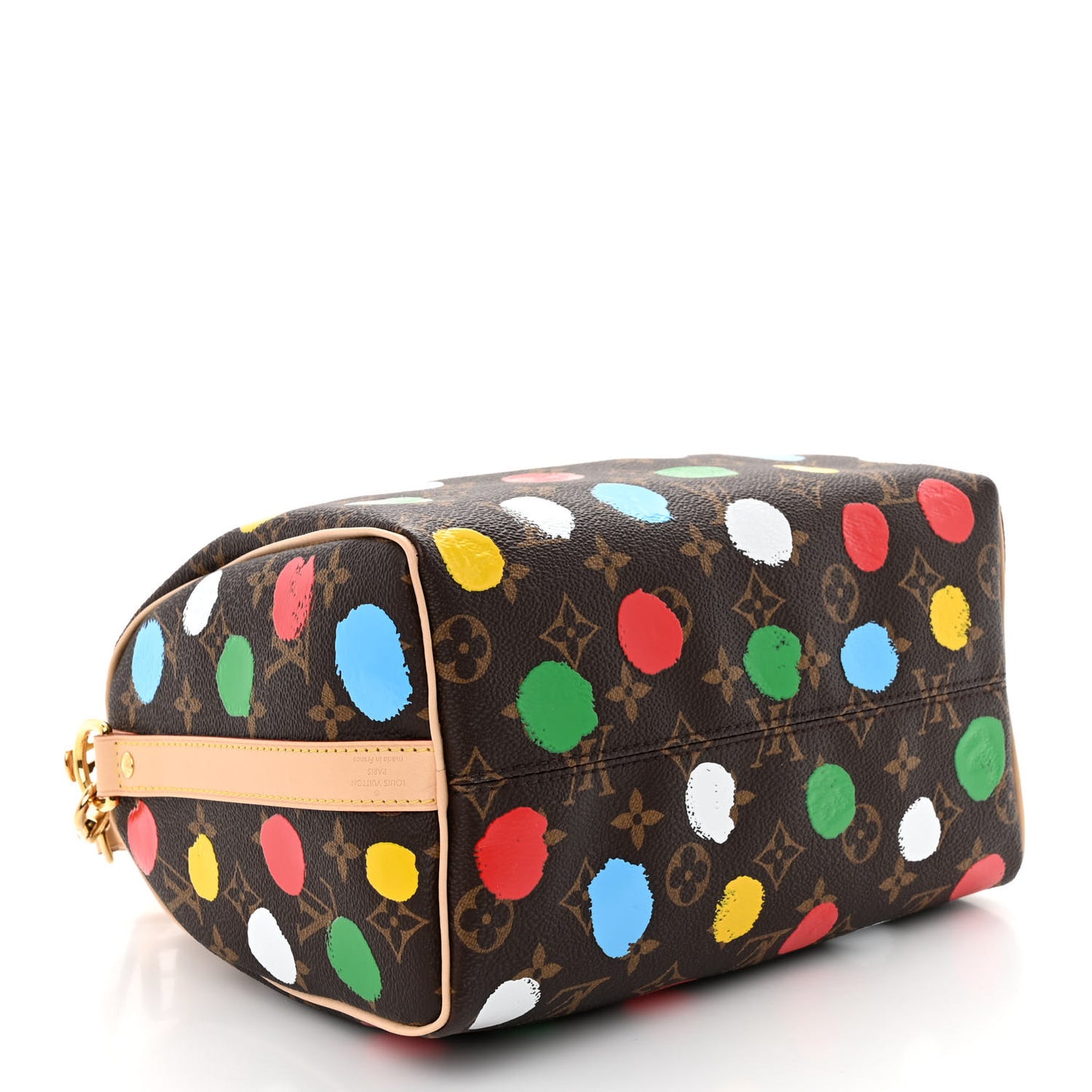 LV X YK Monogram Speedy Bandouliere 25 Multicolor