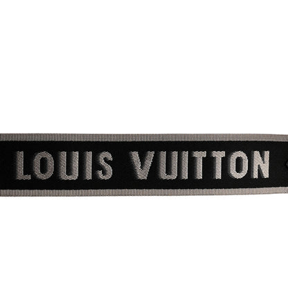 Louis Vuitton Jacquard Diane Shoulder Strap Black Ivory 3 of 4