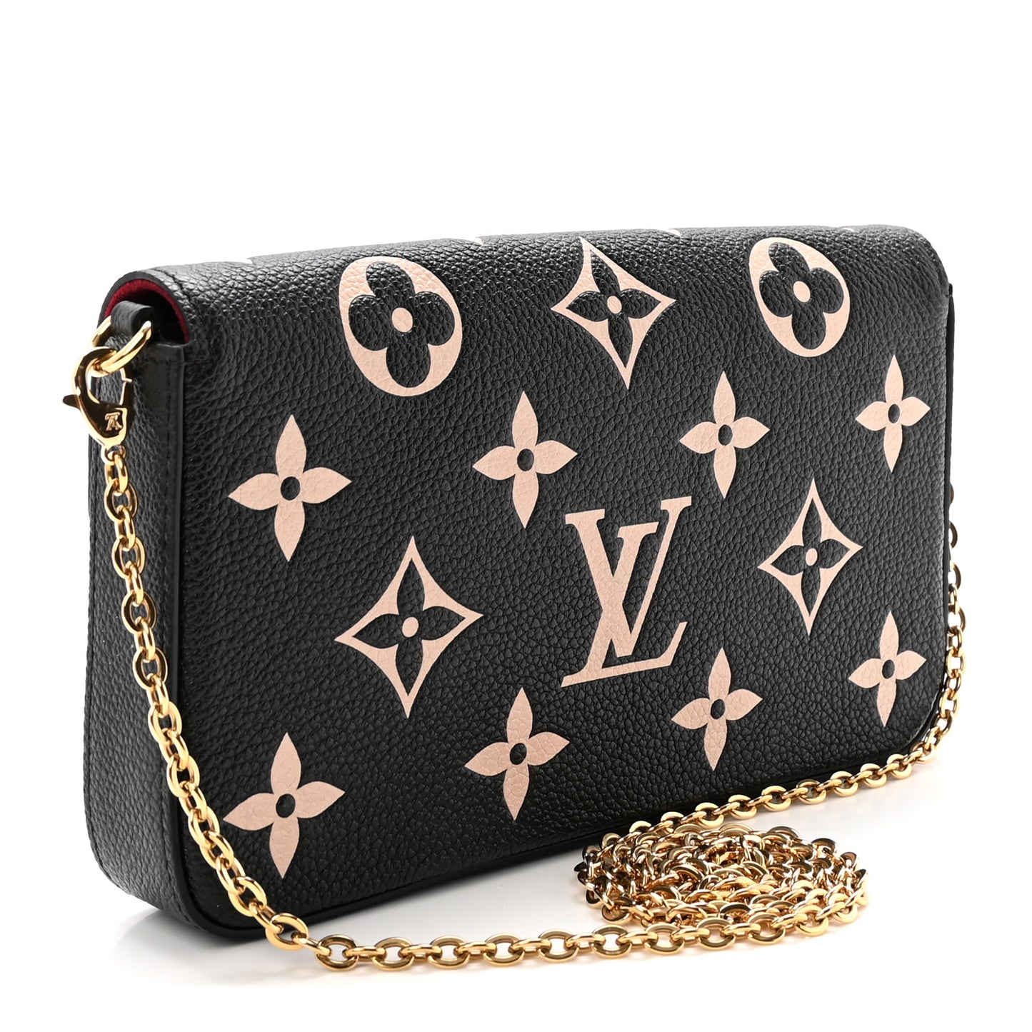 Empreinte Monogram Giant Felicie Pochette Black Beige